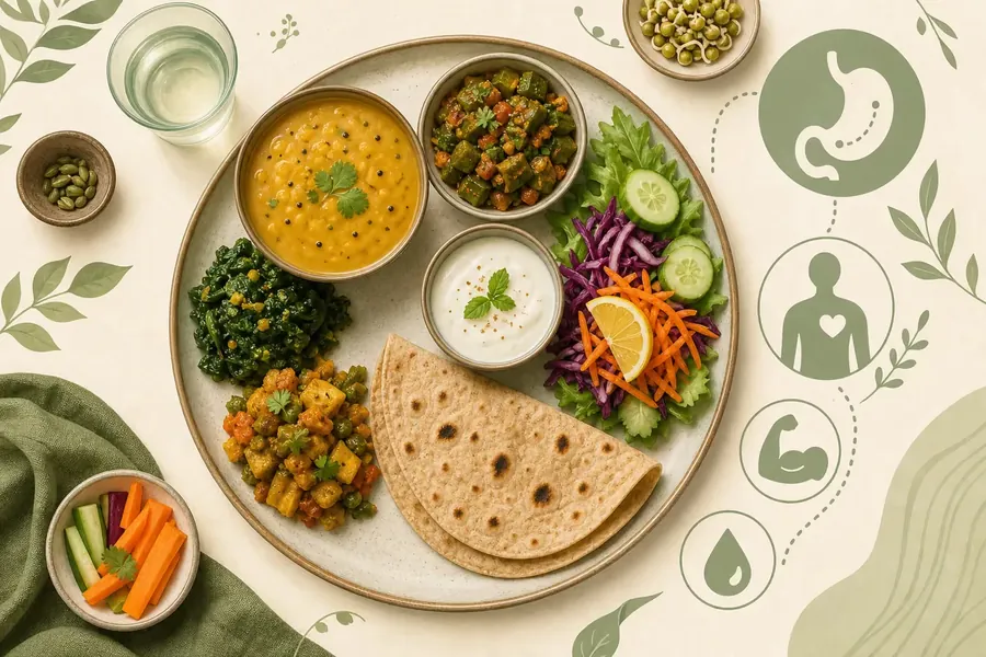 Healthy vegetables for meal planning